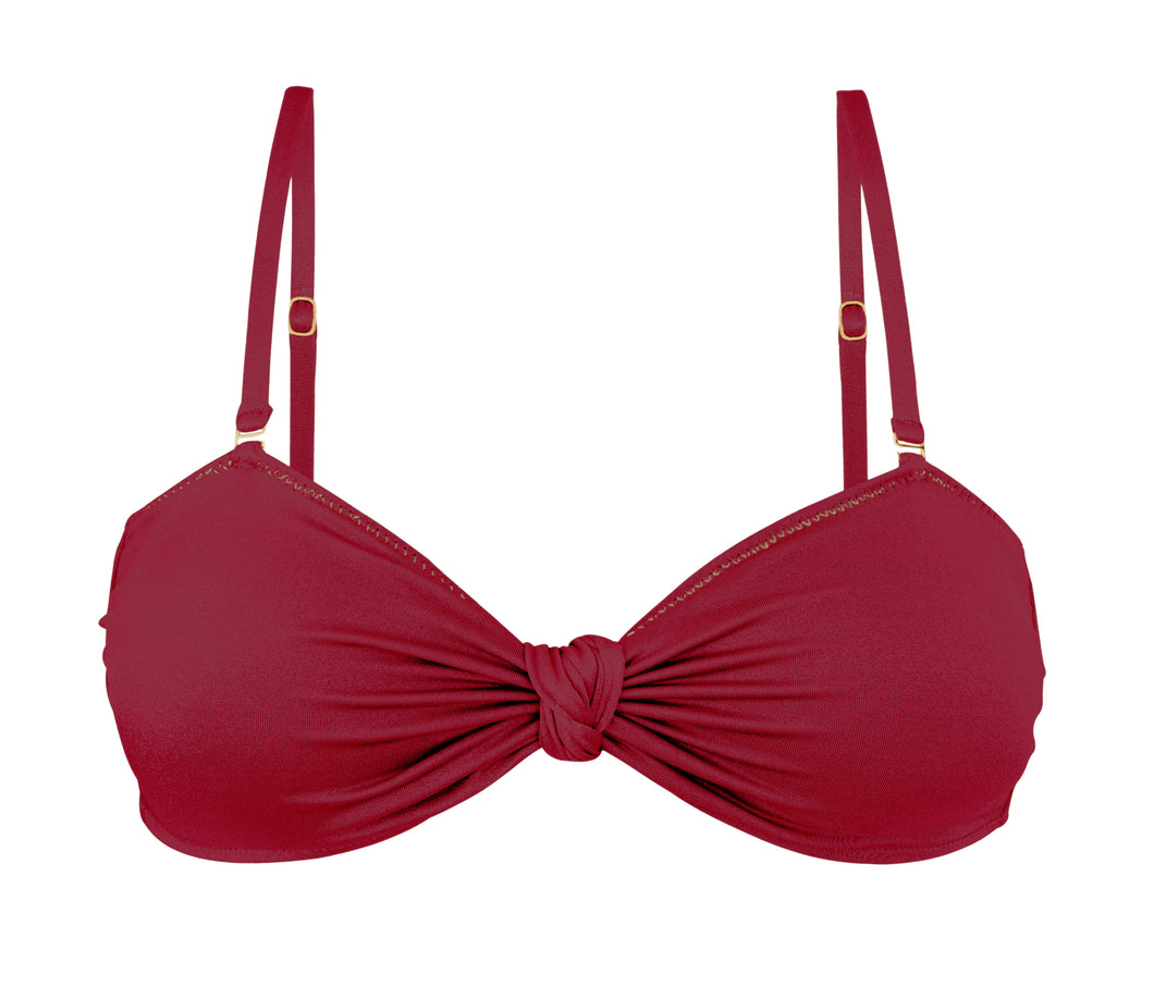 Product Front: Rio De Sol Haut Top Shimmer-Divino Bandeau-Joy