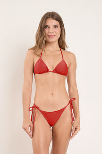 Model Front: Rio De Sol Haut Top Shimmer-Liquor Tri-Inv