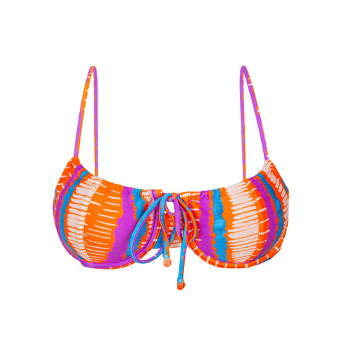 Product Front: Rio De Sol Haut Top Stripes Balconet-Tie