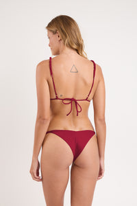 Model Back: Rio De Sol Haut Top Touch-Carmim Selena