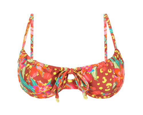 Product Front: Rio De Sol Haut Top Tropics Balconet-Tie