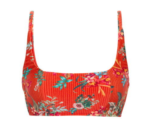 Product Front: Rio De Sol Haut Top Wildflowers Bra-Sport
