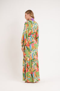 Image 05: Rio De Sol Vêtement De Plage Tropical Long Dress Verona