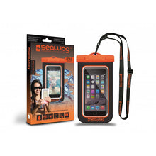 Charger l&#39;image dans la galerie, Image 02: Seawag Sac De Plage Seawag Black &amp; Orange Waterproof Case 5.7
