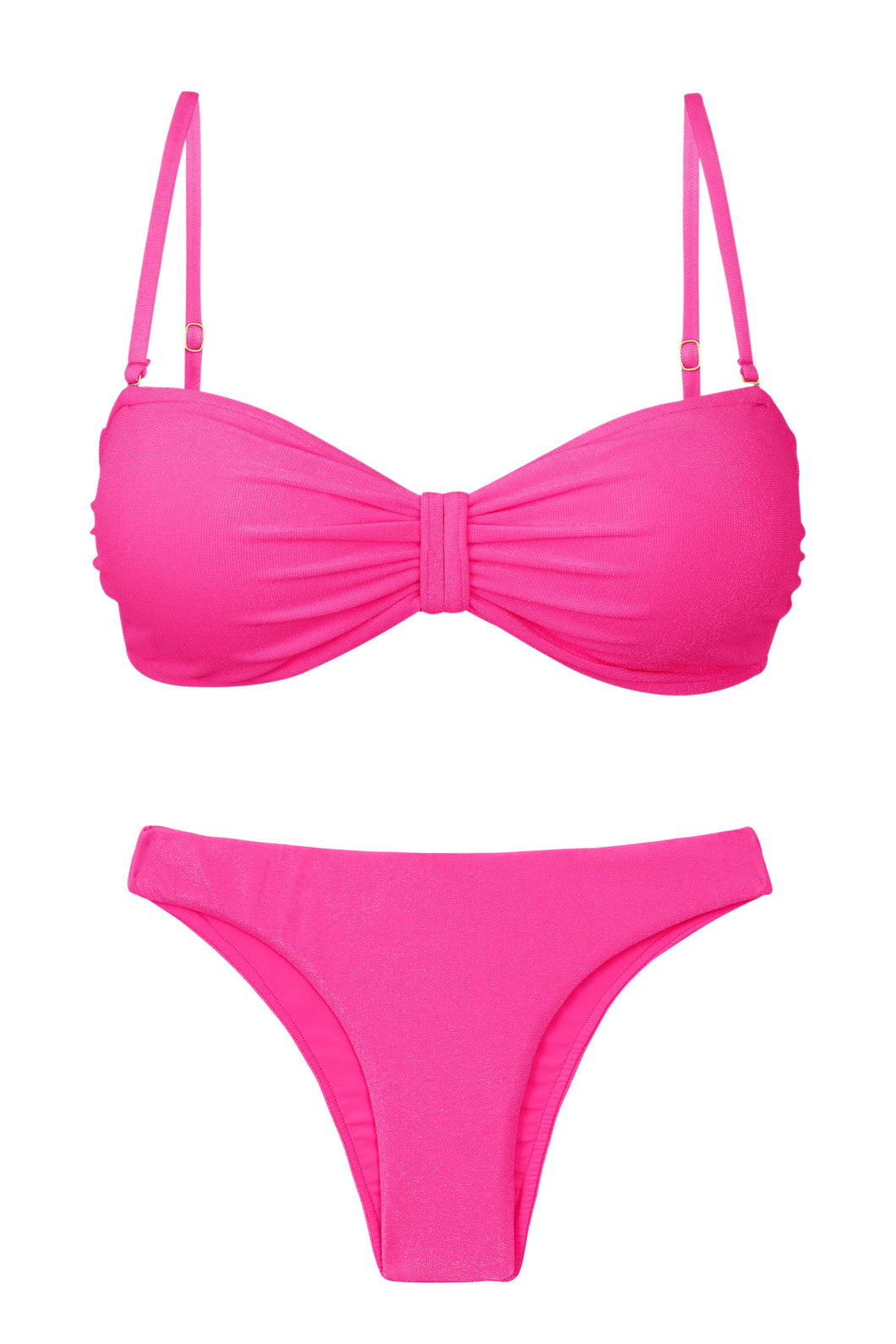 Set Malibu-Rosa Bandeau-Duo Essential
