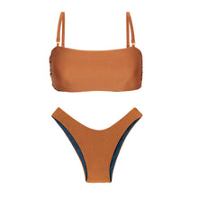 Charger l&#39;image dans la galerie, Set Nocciola Bandeau-Reto High-Leg
