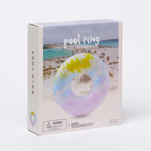 Image 05: Sunnylife Bouée Pool Ring Tie Dye Sorbet