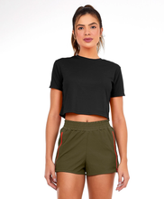 Charger l&#39;image dans la galerie, T-Shirt Skin Fit Cropped 1983 Preto
