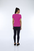 Charger l&#39;image dans la galerie, T-Shirt Skin Fit Inspiracionais Pink Choque
