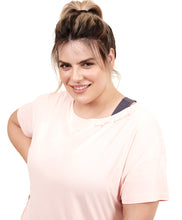 Charger l&#39;image dans la galerie, T-Shirt Skin Fit Silk Gola Plus Rosa Respire

