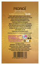 Charger l&#39;image dans la galerie, Product Back: Tevi Solaire Monoi Superbronzant Vanille 120Ml
