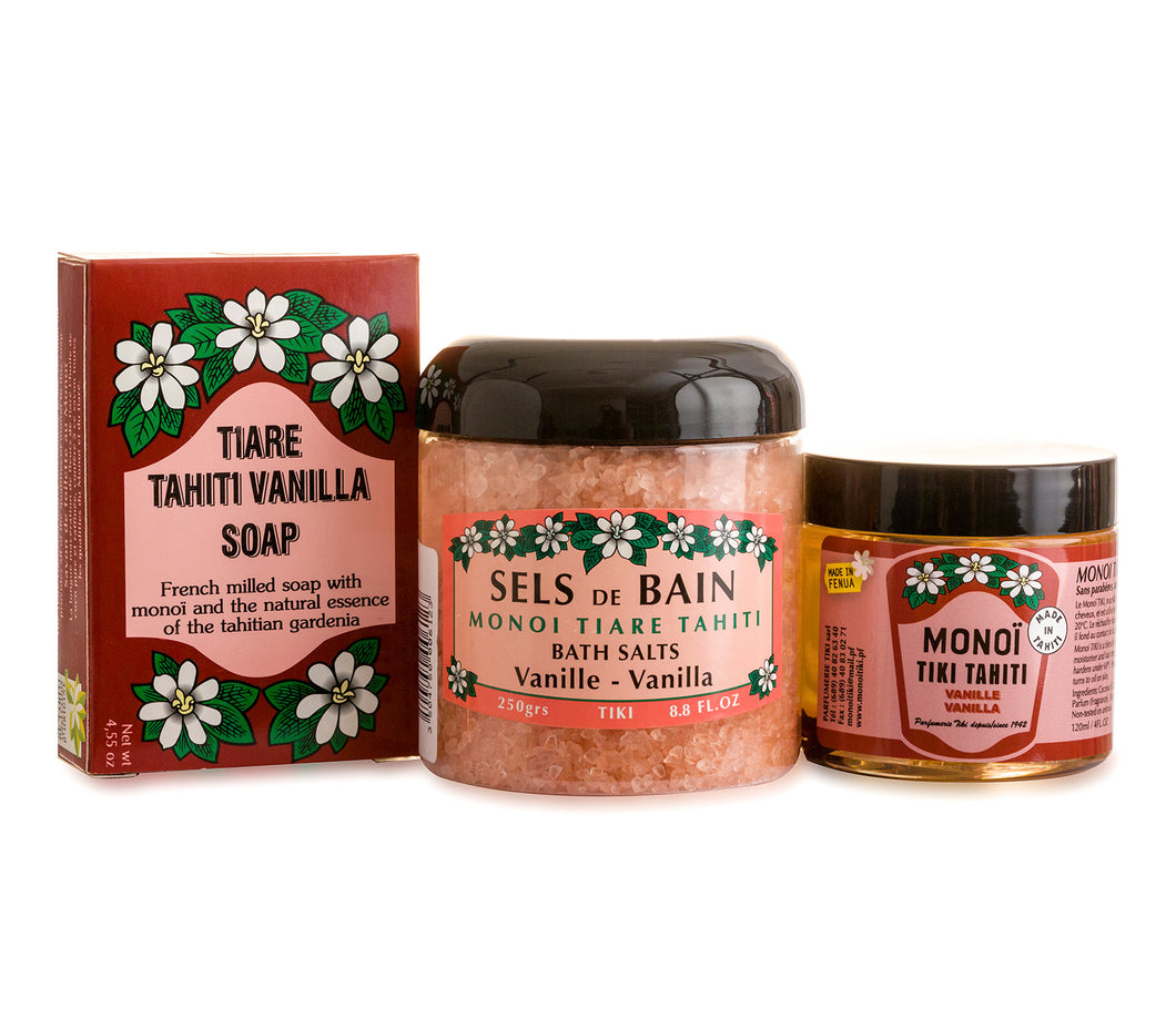 Product Front: Tiki Solaire Pack Relax Vanille