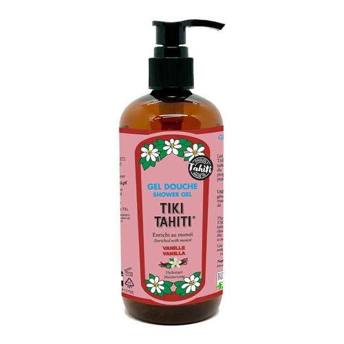 Product Front: Tiki Solaire Tiki Monoi Shower Gel Vanilla 350Ml