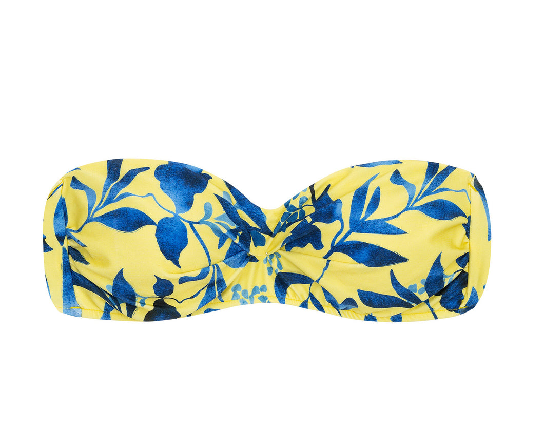 Top Lemon Flower Bandeau