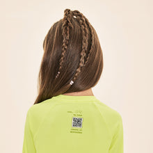 Charger l'image dans la galerie, Image 04: Uv Line T-Shirt Acqua Qr Code Amarelo Fluor Upf50+
