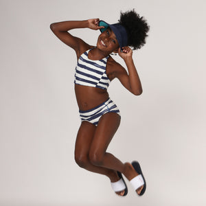 Image 02: Uv Line Deux Pièces Fille Bikini Set Listras Upf50+