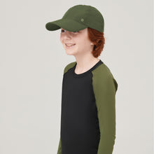 Charger l&#39;image dans la galerie, Image 02: Uv Line Casquette Cap Teen Colors Verde Militar Upf50+
