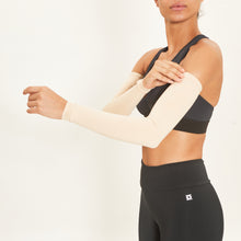 Charger l&#39;image dans la galerie, Image 02: Uv Line Gants Long Sleeve Beige Upf50+
