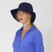 Charger l&#39;image dans la galerie, Image 03: Uv Line Chapeau Souple/Capeline San Remo Fpu50+ Hat Navy Blue Uv

