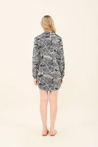 Model Back: Uv Line Vêtement De Plage Shirtdress Dalia Marinho Upf50+