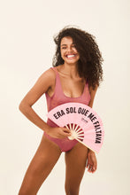 Charger l&#39;image dans la galerie, Image 05: Uv Line Une Pièce Swimsuit Shine Malva
