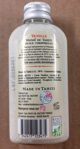 Product Back: Vahine Solaire Vahine Tahiti - Monoï Vanille - 60Ml