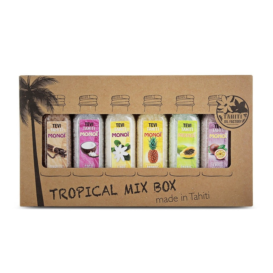Bath Salt 6x30 ML Tropical Mix Box