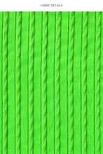 Charger l&#39;image dans la galerie, Bottom Wavy Ruched Que Sera Sera Neon Lime
