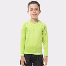 Charger l&#39;image dans la galerie, Kids FPU50+ Uv Colors Long Sleeve T-Shirt Apple Green Uv
