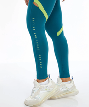 Charger l&#39;image dans la galerie, Legging Bodytex Vazado Lateral Sport Way Verde Running
