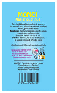 Monoi Anti Moustique/ Citronnelle 120ML