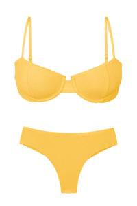 Set Malibu-Yellow Balconet Ciao