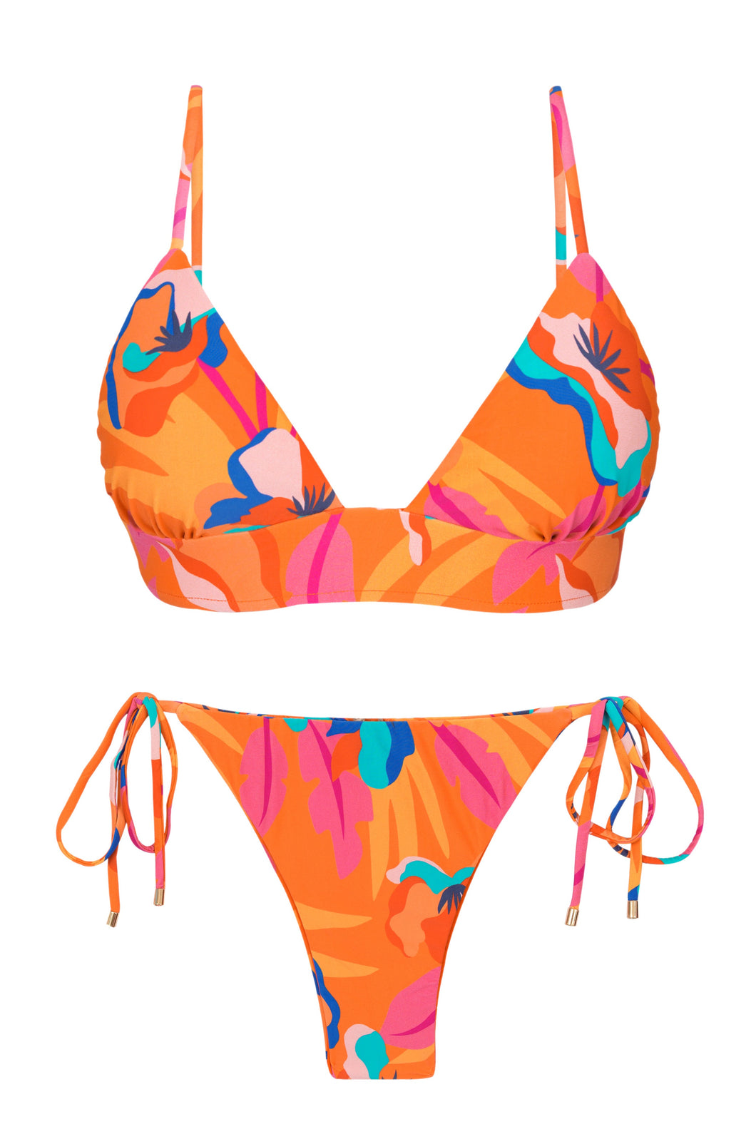 Set Orange-Bloom Tri-Cos Ibiza