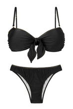 Charger l&#39;image dans la galerie, Set Shimmer-Black Bandeau-No Essential
