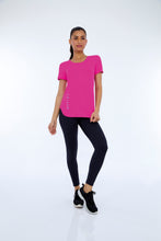 Charger l&#39;image dans la galerie, T-Shirt Skin Fit Inspiracionais Pink Choque
