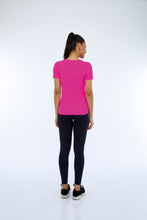 Charger l&#39;image dans la galerie, T-Shirt Skin Fit Inspiracionais Pink Choque
