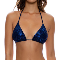 Charger l&#39;image dans la galerie, Top Wavy Lux Midnight Blue
