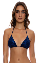 Charger l&#39;image dans la galerie, Top Wavy Lux Midnight Blue
